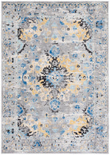 Safavieh Madison 4'-0" x 6'-0" Rug in Grey / Gold