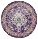 Safavieh Monaco 6'-7" x 6'-7" Rug in Violet / Light Blue