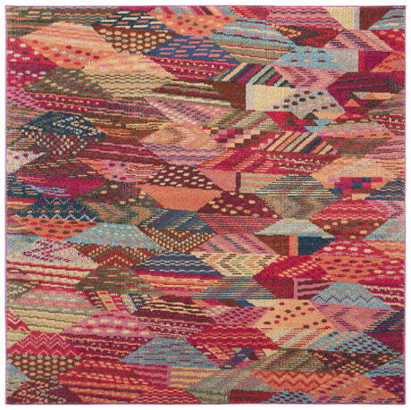 Safavieh Monaco 6'-7" x 6'-7" Rug in Multi