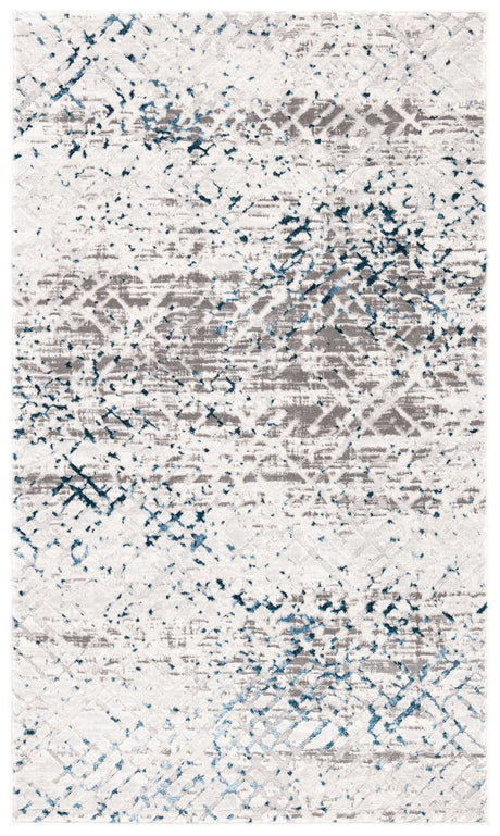Safavieh Amalfi 3'-0" x 5'-0" Rug in Cream / Navy