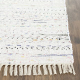 Safavieh Rag Rug 3'-0" x 5'-0" Rug in Ivory / Multi