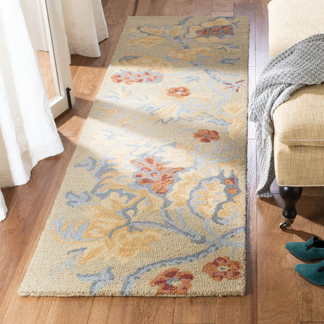 Safavieh Blossom 2'-3" x 8'-0" Rug in Beige / Multi