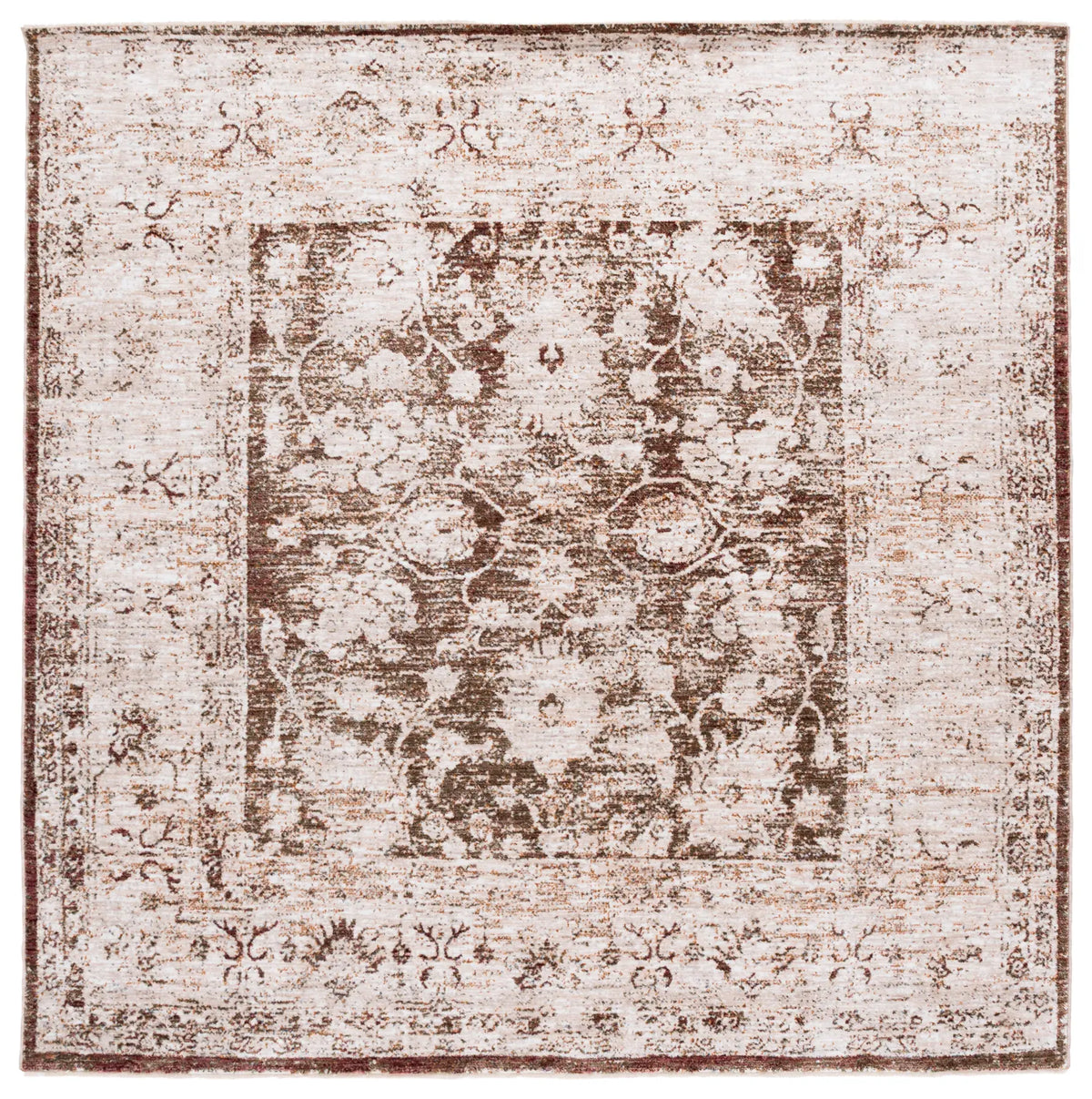 Safavieh Vintage Oushak 6'-7" x 6'-7" Rug in Ivory / Beige