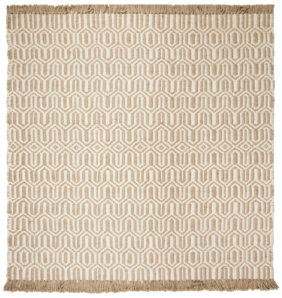 Safavieh Natural Fiber 7'-0" x 7'-0" Rug in Natural / Ivory