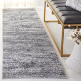 Safavieh Shivan 100 2'-2" x 8'-0" Rug in Grey / Dark Grey