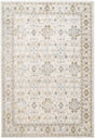 Dynamic Rugs Azure 12586 Power Loomed Traditional Ivory/Grey/Blue Rug - Rectangular