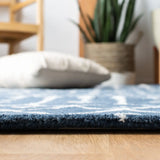 Safavieh Himalaya 4'-0" x 6'-0" Rug in Navy / Ivory