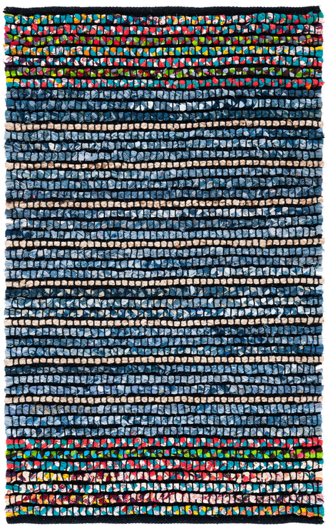Safavieh Cape Cod 3'-0" x 5'-0" Rug in Natural / Blue