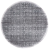 Safavieh Amelia 6'-7" x 6'-7" Rug in Charcoal / Ivory