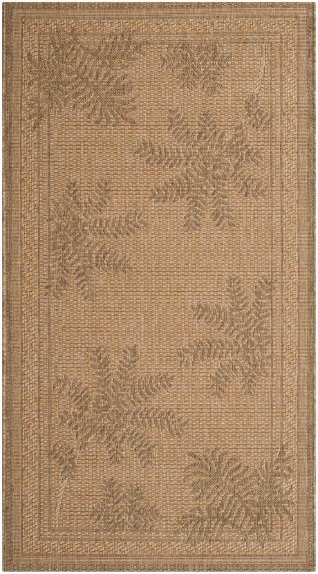 Safavieh Courtyard 2'-7" x 5'-0" Rug in Natural / Gold