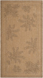 Safavieh Courtyard 2'-7" x 5'-0" Rug in Natural / Gold