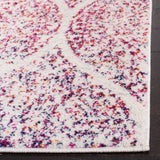 Safavieh Madison 5'-3" x 7'-0" Rug in Cream / Fuchsia
