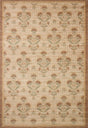 Chris Loves Julia x Loloi Rue RUE-01 Wheat / Sage Rug - main flat