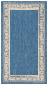 Safavieh Courtyard 4'-0" x 5'-7" Rug in Black / Coffee