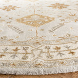 Safavieh Royalty 7'-0" x 7'-0" Rug in Light Grey / Cream