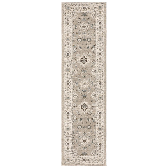 Oriental Weavers Sphinx Andorra 8930L Beige / Ivory Rugs - runner