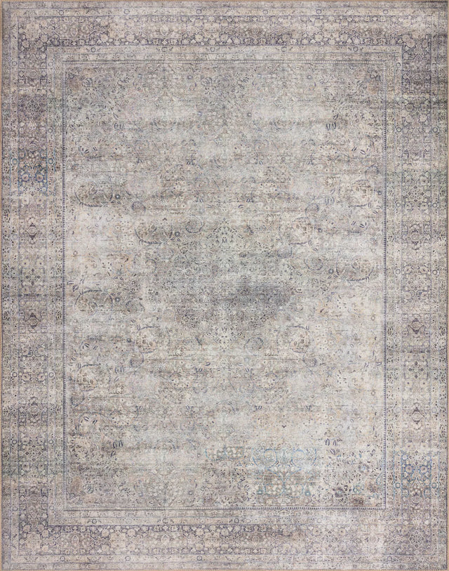 Loloi Wynter Wyn-03 Silver/Charcoal Rugs - main flat
