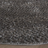 Safavieh Penelope Shag 6'-7" x 6'-7" Rug in Grey