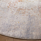 Safavieh Vintage Persian 5'-0" x 5'-0" Rug in Grey / Multi