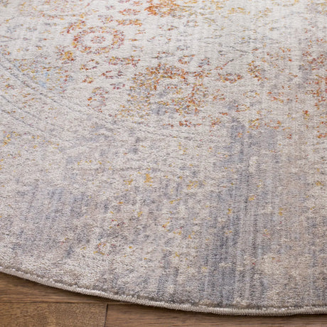 Safavieh Vintage Persian 5'-0" x 5'-0" Rug in Grey / Multi