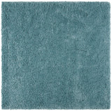 Safavieh California Shag 3'-0" x 3'-0" Rug in Light Blue