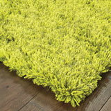 Oriental Weavers Sphinx Cosmo 81101 Green / Green Rugs - corner detail