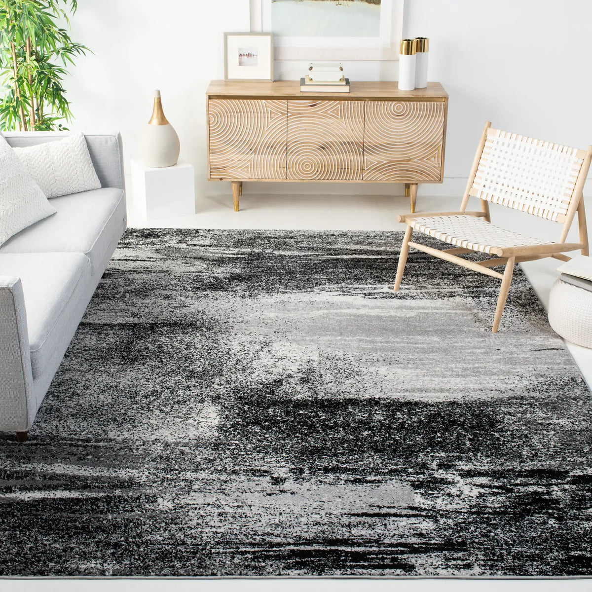 Safavieh Adirondack 10'-0" x 14'-0" Rug in Silver / Multi