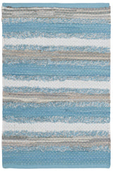 Safavieh Montauk 2'-0" x 3'-0" Rug in Aqua / Multi