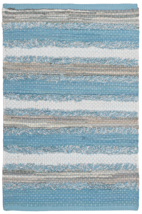 Safavieh Montauk 2'-0" x 3'-0" Rug in Aqua / Multi