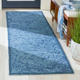 Safavieh Ikat 2'-3" x 8'-0" Rug in Dark Blue