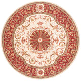 Safavieh Empire 8'-0" x 8'-0" Rug in Ivory / Red