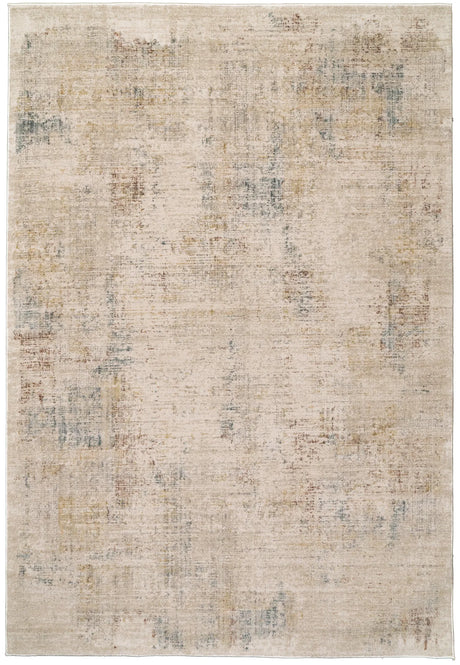 Dynamic Rugs Bloomfield 19604 Power Loomed Modern Grey/Beige Rug - Rectangular