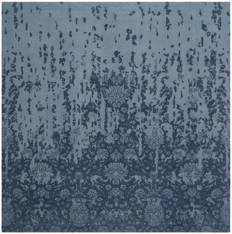 Safavieh Restoration Vintage 6'-0" x 6'-0" Rug in Blue / Dark Blue