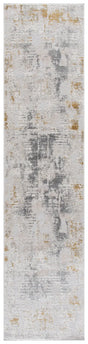 Safavieh Palma 2'-2" x 9'-0" Rug in Grey / Gold