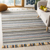 Safavieh Montauk 5'-0" x 8'-0" Rug in Blue / Multi