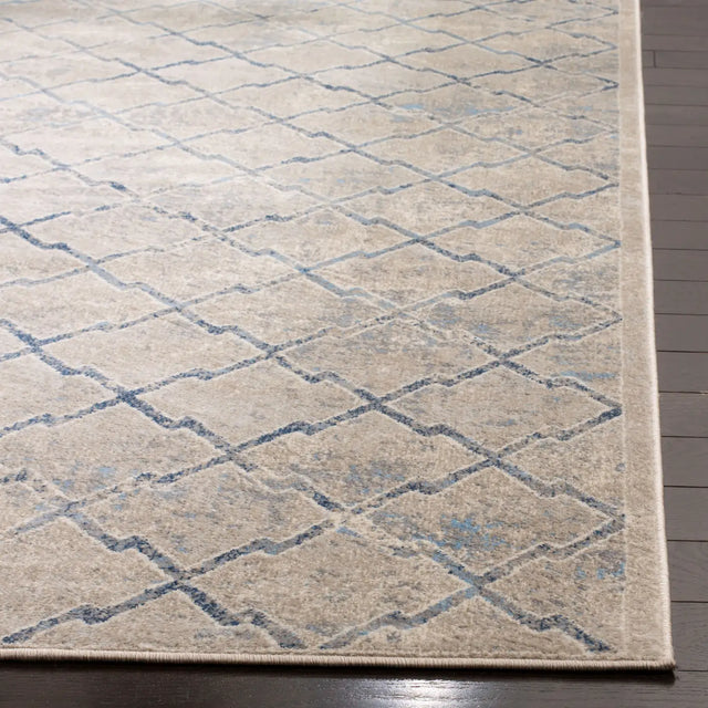 Safavieh Brentwood 4'-0" x 6'-0" Rug in Light Grey / Blue