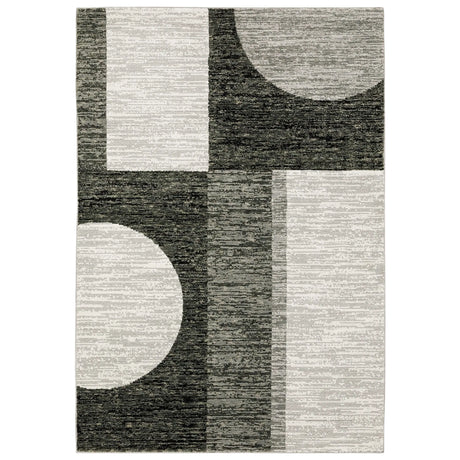 Oriental Weavers Sphinx Strada Str06 Charcoal/ Grey Rugs - main flat