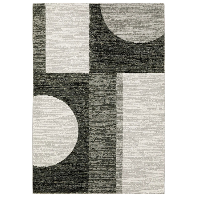 Oriental Weavers Sphinx Strada Str06 Charcoal/ Grey Rugs - main flat