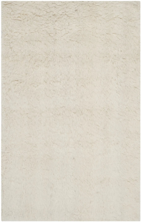 Safavieh Flokati 3'-0" x 5'-0" Rug in Ivory