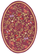 Safavieh Chelsea 4'-6" x 6'-6" Rug in Burgundy