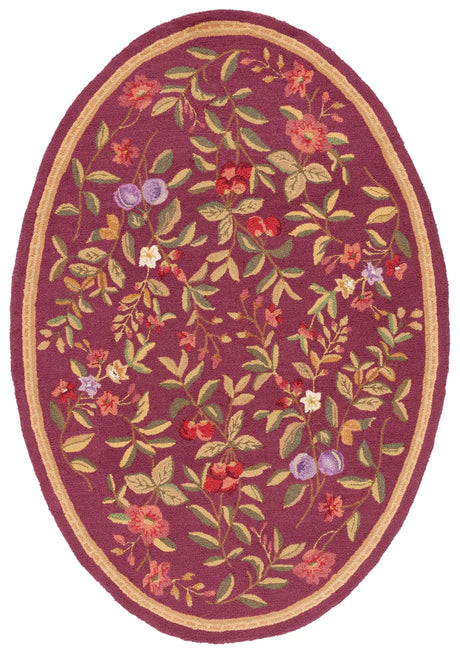 Safavieh Chelsea 4'-6" x 6'-6" Rug in Burgundy