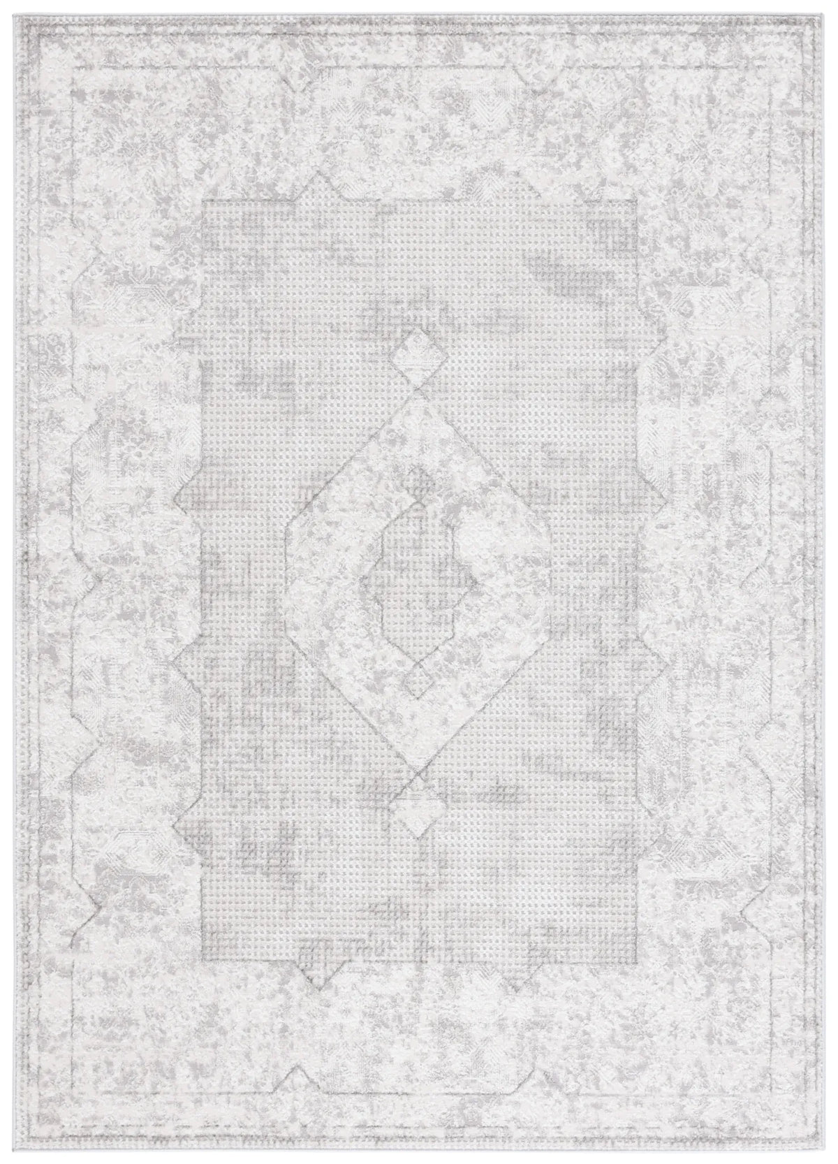 Safavieh Easton 4'-0" x 6'-0" Rug in Ivory / Grey