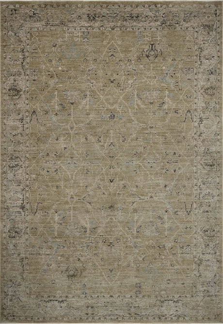 Loloi Briar BRR-02 Olive / Stone Rug - main flat