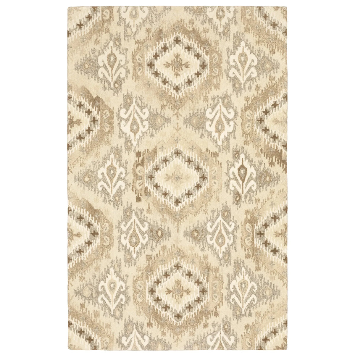 Oriental Weavers Sphinx Anastasia 68003 Sand / Ivory Rugs - main flat