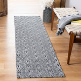 Safavieh Augustine 2'-0" x 8'-0" Rug in Black / Light Grey