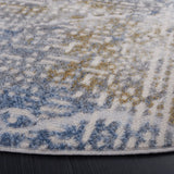 Safavieh Palma 6'-7" x 6'-7" Rug in Beige / Light Blue