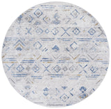 Safavieh Palma 6'-7" x 6'-7" Rug in Beige / Light Blue