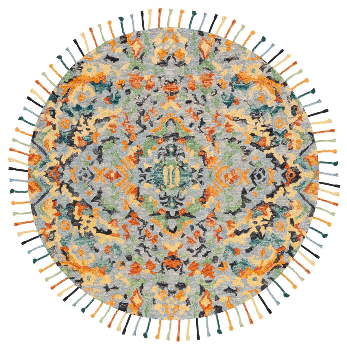 Safavieh Blossom 6'-0" x 6'-0" Rug in Blue / Multi