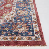 Safavieh Heirloom 700 4'-0" x 6'-0" Rug in Rust / Navy