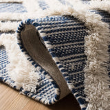 Safavieh Kenya 4'-0" x 6'-0" Rug in Navy / Ivory